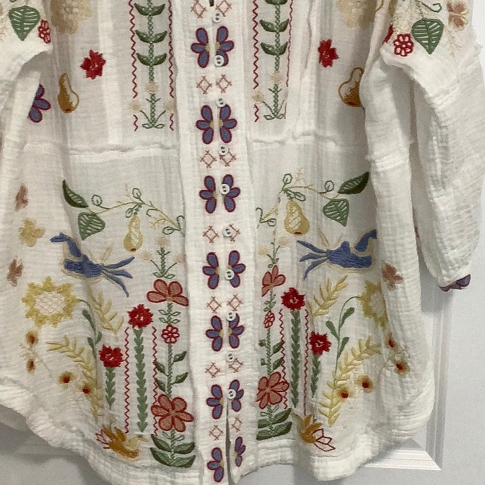 SOLD!!! Johnny Was Felicity tunic - Picture 5 of 8